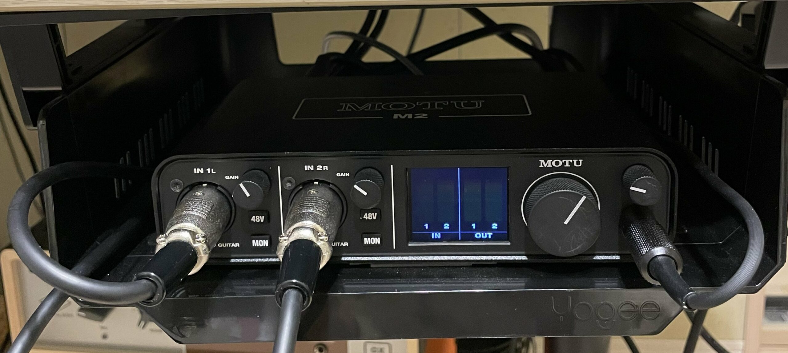 MOTU M2 オーディオインターフェース - DangoProject制作環境